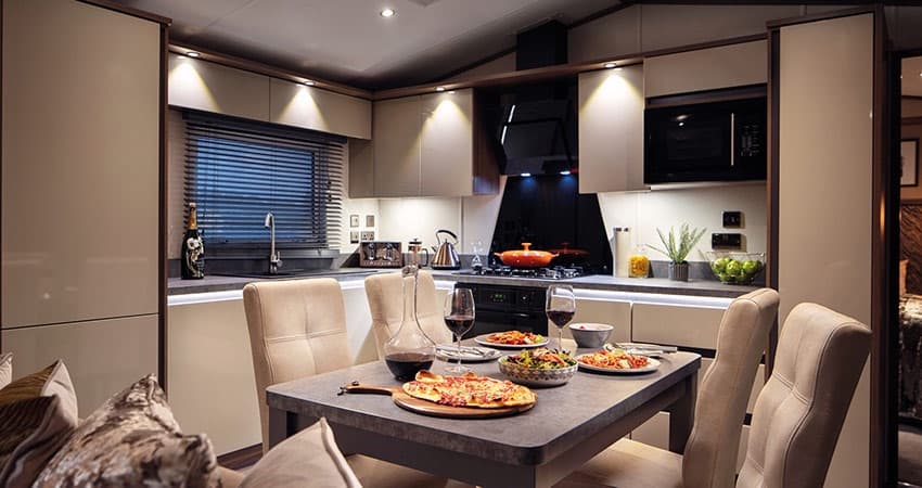 Stunning 5-Star Style Carnaby Langham Lodge with Panoramic Views at Kippford View — Was £95k, Now Just £76k